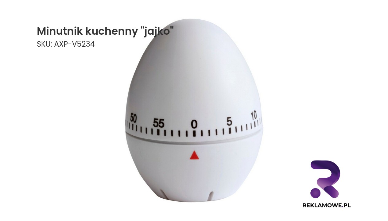 Minutnik kuchenny w kształcie jajka
