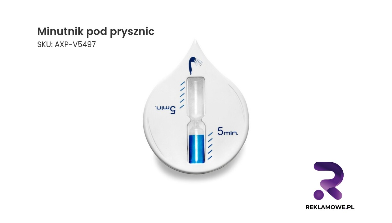 Minutnik pod prysznic Minutnik do użytku pod prysznicem